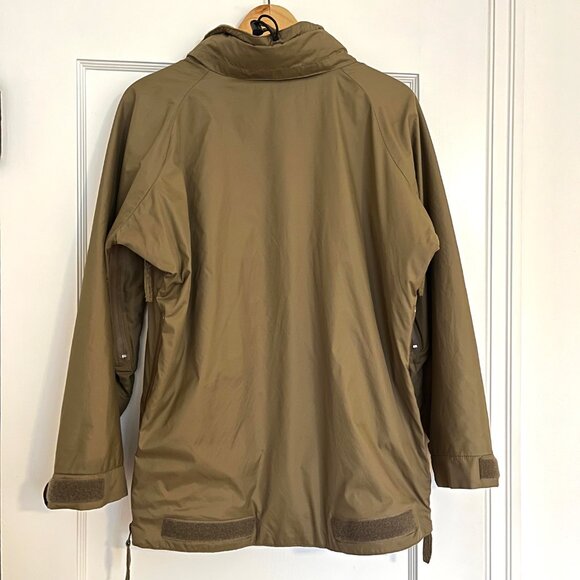 Army Green Fleece Lined Anorak Pullover Jacket | Small-Medium - Picture 5 of 8